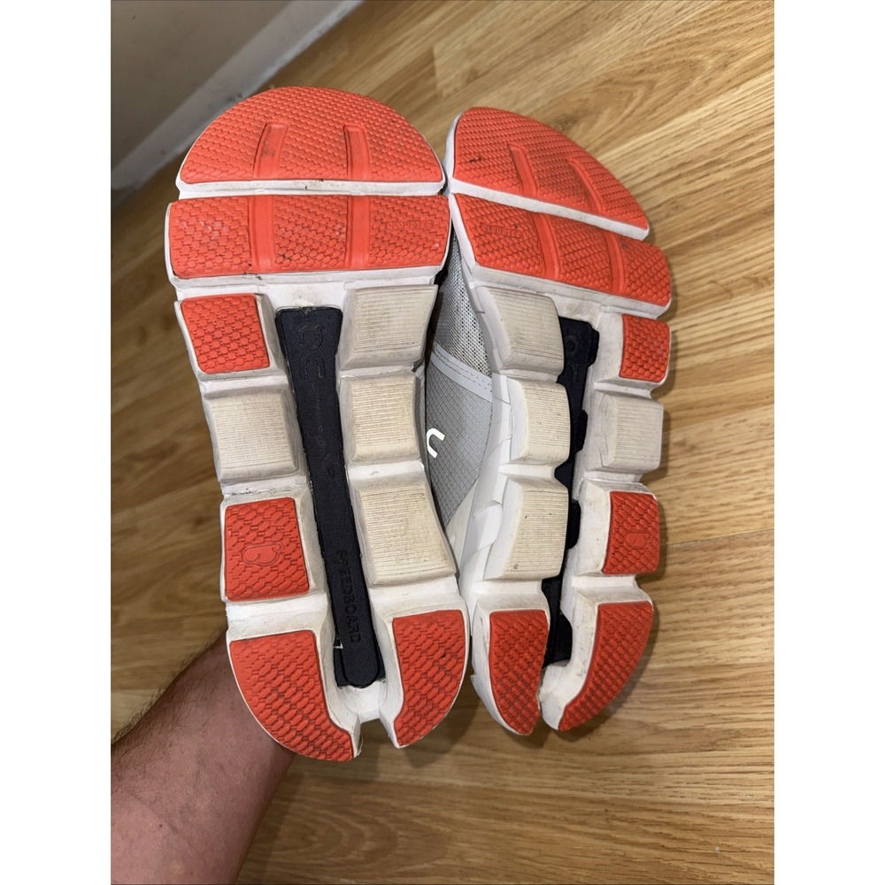 On Cloudflyer 4 Mens Size 8.5 Black Gray Orange Running Shoes Sneakers 71.97933 - Picture 7 of 7